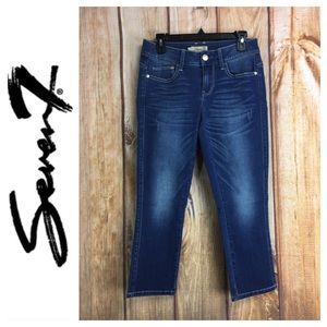 💸Seven7 Stretch Denim crop Jean size 6